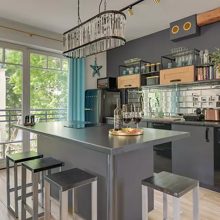 & Park Penthouse By Downtown Lägenhet Sopot